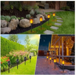 &Otilde;nnelikud inimesed juhtisid aiavalgustid tulega, 4 t&uuml;kki, 51cm