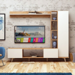 Sektsioon Kalune Design Rambuty, pruun/hall