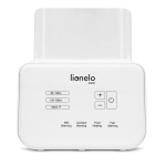 Topelt pudelisoojendaja Lionelo Thermup double, valge