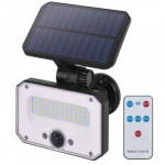 LED prožektor SPILO 1500lm PIR anduri, p&auml;ikesepaneeli ja alusega NW