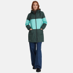 Huppa Naiste kevad-s&uuml;gis parka HANKA, forest green/ mint