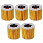 5tk. Karcheri tolmuimeja asendus&otilde;hufilter WD2250 WD3.200 MV2 MV3 WD3 A2004 A2204 HEPA Filter kassett ~ 16478
