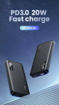 Akupank Ugreen 22.5W 10000Mah Power Bank kiire laadimine iPhone ja Xiaomi - 20000mAh USA laadija