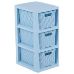 Branq riiul koos 3 korviga, sinine