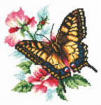 Tikkimiskomplekt Magic Needle "Swallowtail Butterfly" 42-10