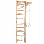 Gimnastika treeningu redelid Rinagym, 230 cm, puidu v&auml;rvi