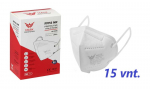 Kaitsev respiraator FFP2, 5 kihti, Leedu, CE, 15 tk