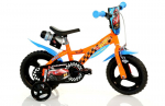 Laste jalgratas Dino Bikes Hot Wheels, 12", oranž