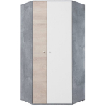 Nurgakapp Sigma SI 2, valge/hall/hele pruun