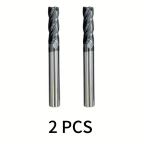 1tk/2tk/3tk/4tk/5tk 8mm Meeterm&otilde;&otilde;dus Freespink, 60mm Pikkus, Karastatud Sulam, K&uuml;lg/Ots Freesimiseks, CNC T&ouml;&ouml;koja T&ouml;&ouml;riistad, 2vnt