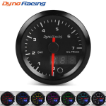 DynOracing 2 "52 mm 7 v&auml;rvi LED -topeltkraan, suurendage vee&otilde;li temperatuuri &otilde;lir&otilde;hk Voltmeetri &otilde;huk&uuml;tuse suhe EGTT tahhomeetri autom&otilde;&otilde;tur