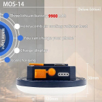 Moslight Re -laadimine v&auml;listingimustes lambipirni -MOS -L51BLUE 2 tk.