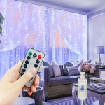 USB J&otilde;ulutulede Kardin Valguskett