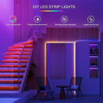 RGB LED riba kaugjuhtimispultiga, 49,21 pėdos / 15 m
