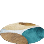 Kaasaegne Geomeetriline Vaip, 78,74 * 78,74 colio / 200 * 200 cm