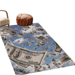 Kristall Velvet Dollar Muster Vaip, 150 cm x 200 cm / 59 x 78,74 colio