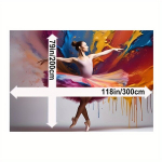 Luksuslik Baleriin Vaip, 79 * 118 colių / 200 * 300 cm