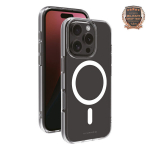Kaitse&uuml;mbris iPhone 16 Pro jaoks VIVANCO Mag Steady, Anti Shock, Magnetic Wireless Charging, iPhone 16 Pro, transparent
