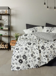 Cotton Box voodipesukomplekt Meresa Black, 200x220 cm, 4-osaline