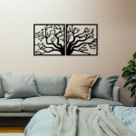 Rippkaunistus Tree Metal Decor, 1 tk