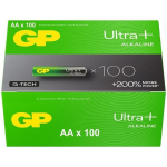 GP Ultra+ Alkaline AA LR6 1,5V elemendid, 100 tk
