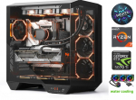 MDATA GAMING HydroX Pro Ryzen 7 7800X3D 64GB 4TB SSD RTX 5070Ti Windows 11