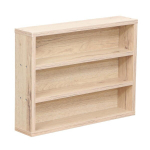 Riiul Lester 48x10xH36cm, hele melamiin