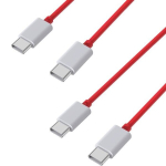 Lot 2 Kiiruslaadimise USB-C USB-C 1m kaablid OnePlus 11-10 Pro-8 Pro-8-7T Pro-6T-5T-Nord CE 3 Lite-Nord CE 2-Nord 2T Phonillico&reg;