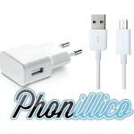 Laadija - Samsung - Galaxy Grand Prime - Valge - Laadimine ja s&uuml;nkroonimine - USB