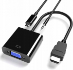 ADAPTER KONVERTER HDMI-LT VGA+AUDIO+TOIDEKS