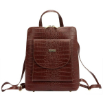 Naiste seljakott MiaMore 01-010 CROCO 01010CROCO449275900949046419, Ruda