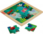 V&auml;rviline puidust pusle Putukad metsas 10 t&uuml;kki