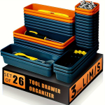 T&ouml;&ouml;riistade Korraldaja Sahtel,  Mėlyna + oranžinė