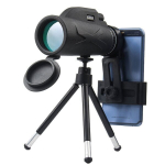 Binokkel Monoculars Teleskoop HD 80x100 Teleskoop, suure performatsiooniga prismaatiline teleskoop koos mobiiltelefoni statiivi ja hoidja veekindla monokulaarse lindude vaatlusega