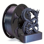 PLA Premium S&auml;delev 3D Filament,  Twilight Black