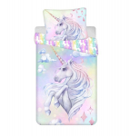 Jerry Fabrics laste voodipesukomplekt Unicorn, 140x200, 2-osaline