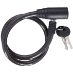 Jalgrattalukk Dunlop, 1,2 x 65 cm, must