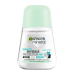 Rulldeodorant Garnier Mineral Invisible Protection 48H, 50 ml