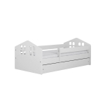 Lastevoodi koos madratsiga Kocot Kids Kacper, 80x160 cm, valge