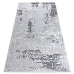 Vaip MEFE kaasaegne 8731 Muster augustatud vintage - Struktuuriline, kahel tasemel fliis hall