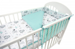 Voodipesu Minky 120 x 90 MyBaby, 3 osaline