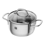 ZWILLING Pico kastrul 1,15 L &uuml;mmargune roostevaba teras (l&auml;bim&otilde;&otilde;t 14 cm)
