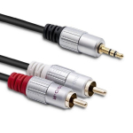 Qoltec Kaabel 2xRCA Mini Jack 3,5mm