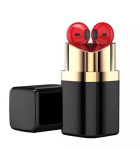 Juhtmevabad ministereok&otilde;rvaklapid mikrofoniga EarPods Lipstick bluetooth, must