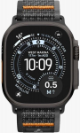 Spigen Athlex Air 2 aktiivne rihm, must/oranž - Apple Watch 49mm/46mm/45mm/44mm