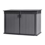 Keter Aia kuur 29212413 2020L, 190,5 x 109,3 x 132,5 cm, 61,2 kg, roostevaba terasest hinged, kalde k&uuml;nnis, ukse lukk