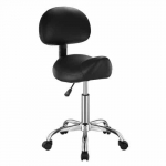 Ergonoomiline sadulatool seljatoe ja ratastega (54 x 54 x 84&ndash;100 cm) &ndash; mugavus ja &otilde;ige kehahoiak