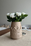 Aberto Design vaas Winter House 20 cm