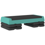Aerobic Stepper 77x36x10.5/15.5/20.5 cm Roheline Reguleeritav