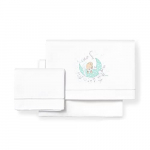 Beebi voodipesukomplekt Interbaby Triptico Minicuna New Sleeping 3-osaline puuvillane